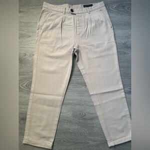 All Saints Men's Tan Chinos